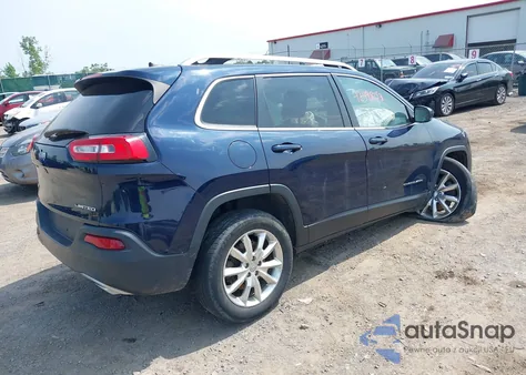 2015 Jeep Cherokee Limited from USA, damaged, VIN 1C4PJMDSXFW682034